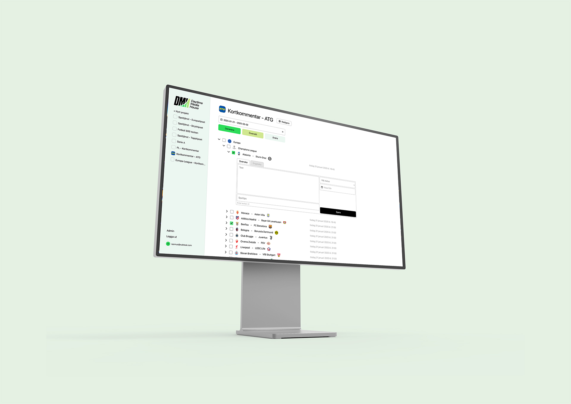 AI CMS for sports media cover image